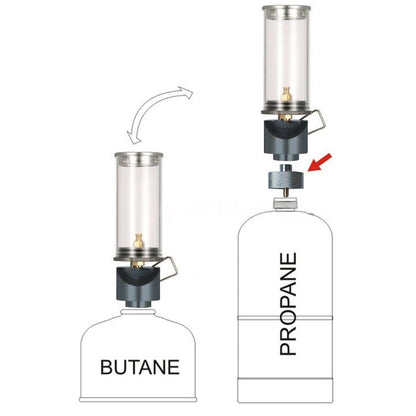 Adjustable Brightness Portable Gas Lantern