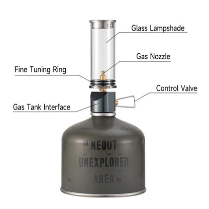 Adjustable Brightness Portable Gas Lantern