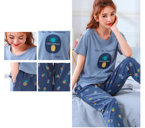 Charming Women's Sleepwear Set - Cozy and Chic