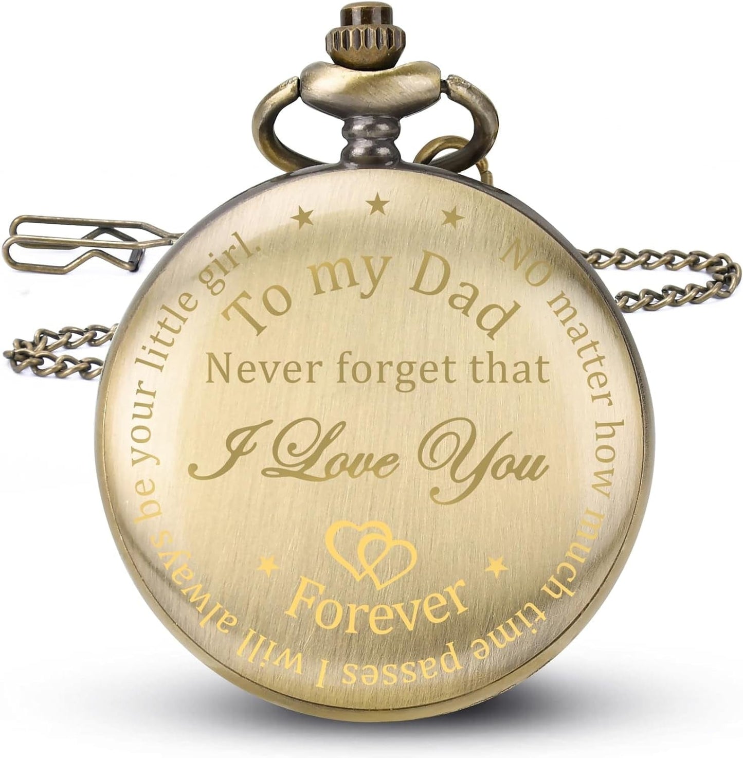 Father's Day Pocket Watch - Classic Design