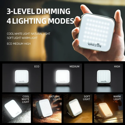 Waterproof Solar-Powered Light for Camping – Portable Design