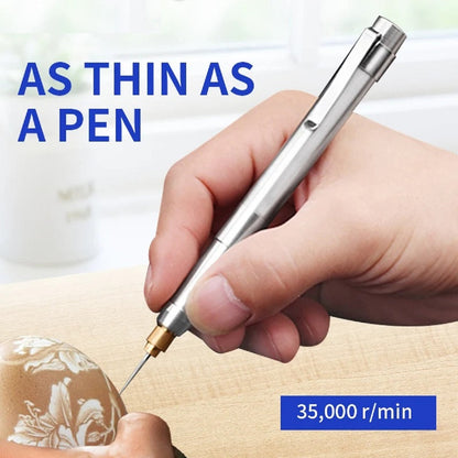 Wireless Mini Rotary Tool - Cordless Engraving and Drilling Pen