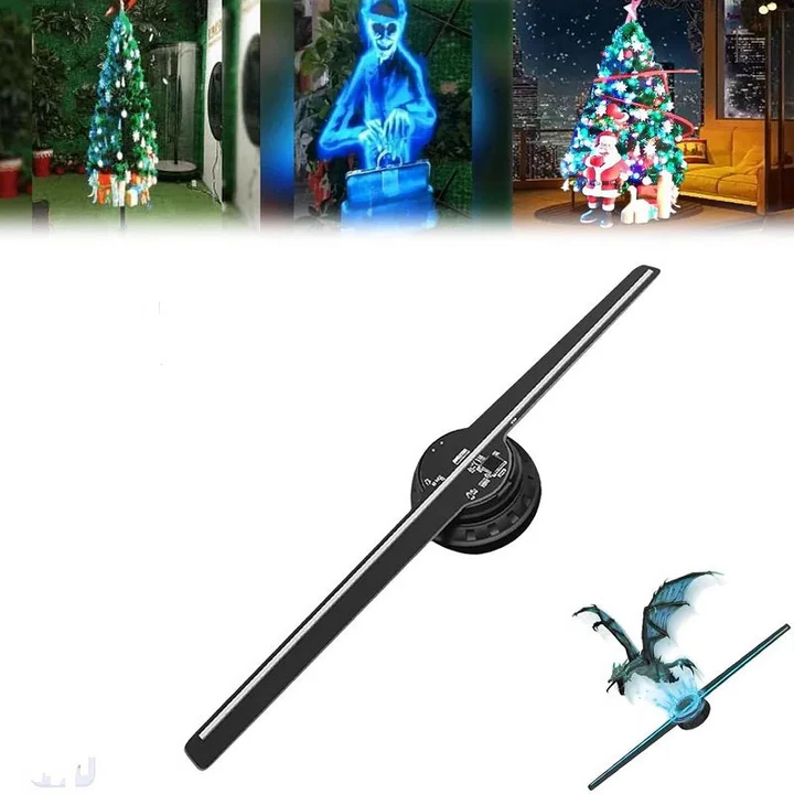 LED Fan Projector with 3D Hologram Display