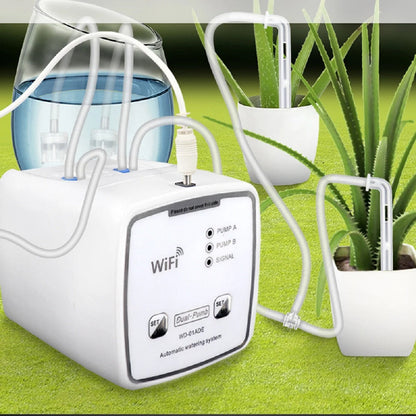 Automatic Drip Irrigation System with Dual Pump and Remote App Control