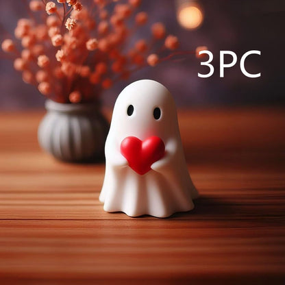 Whimsical Ghost Decor Figurines for Spooky Season Charm