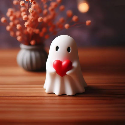 Whimsical Ghost Decor Figurines for Spooky Season Charm
