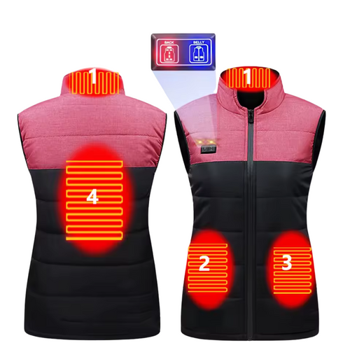 Adjustable Heat Electric Heated Vest