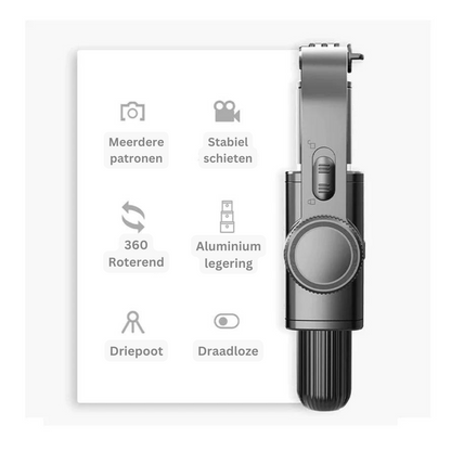 Smart Bluetooth Stabilizer | High-Quality Camera Stabilization Device