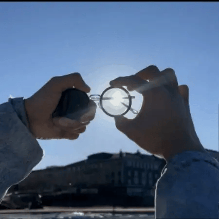 Stylish UV Protection Sunglasses with Black Lenses