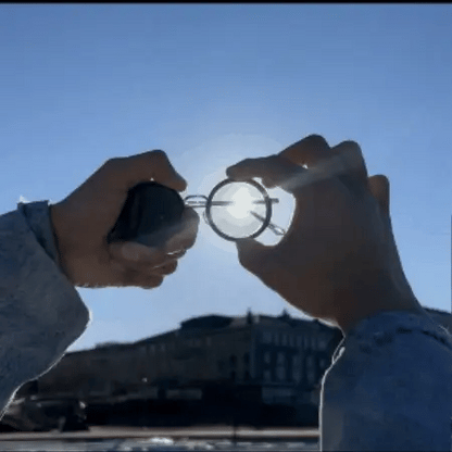 Stylish UV Protection Sunglasses with Black Lenses