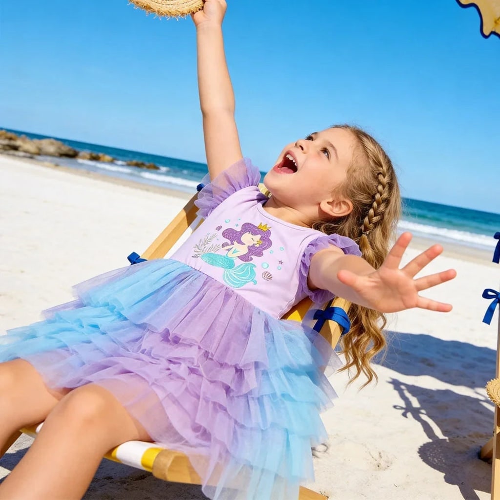 Enchanting Mermaid Tutu Dress for Girls - Perfect for Parties