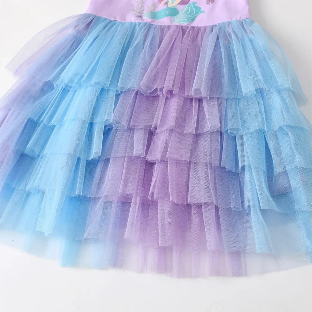Enchanting Mermaid Tutu Dress for Girls - Perfect for Parties