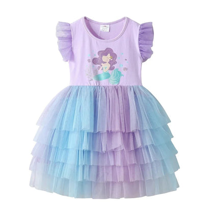 Enchanting Mermaid Tutu Dress for Girls - Perfect for Parties