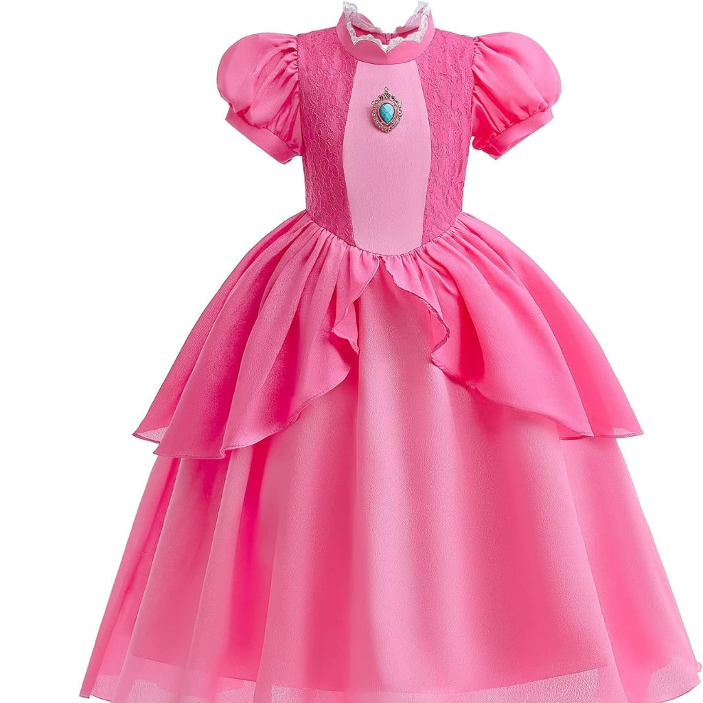 Enchanted Fairy Princess Costume Set with Crown, Gloves, and Wand