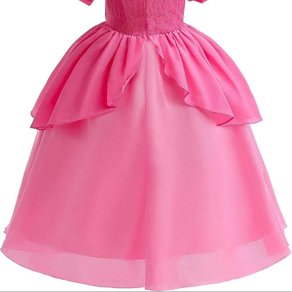 Enchanted Fairy Princess Costume Set with Crown, Gloves, and Wand