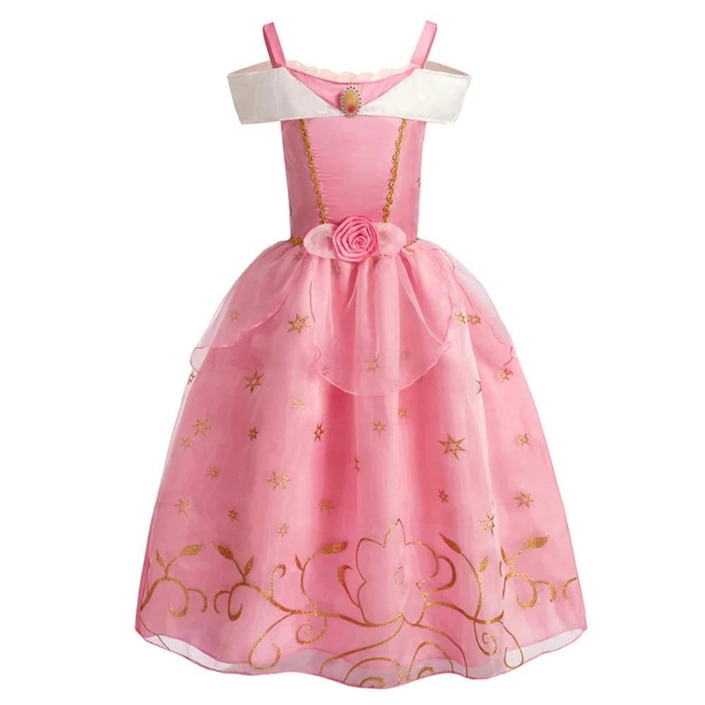 Enchanting Princess Dress-Up Ensemble for Girls