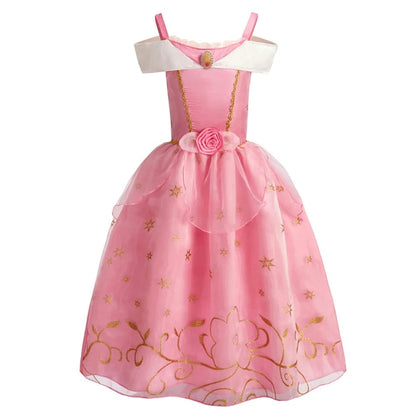 Enchanting Princess Dress-Up Ensemble for Girls