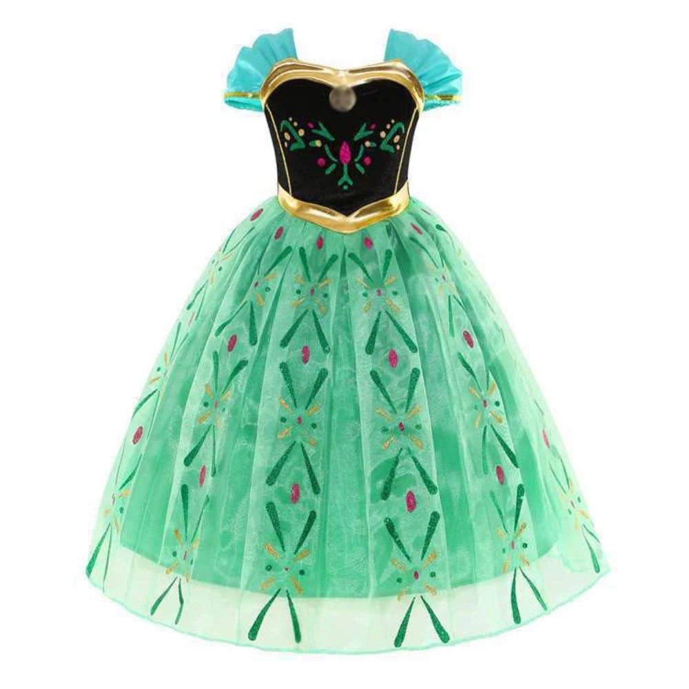 Enchanting Princess Dress-Up Ensemble for Girls