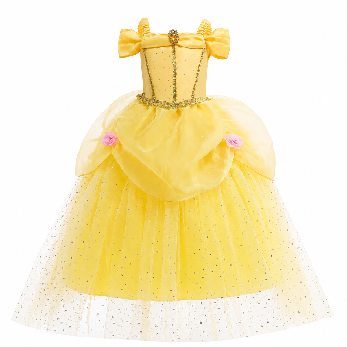 Enchanting Fairy Tale Princess Outfit with Accessories Set