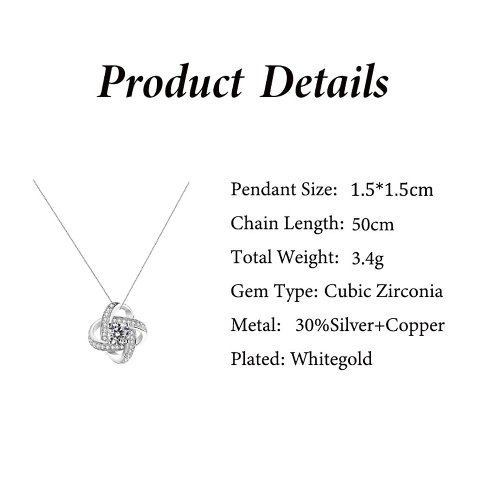 Enchanting Jewelry Box with Everlasting Rose & Necklace for Special Proposals