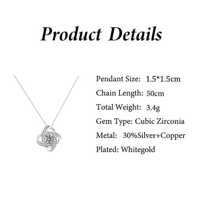 Enchanting Jewelry Box with Everlasting Rose & Necklace for Special Proposals