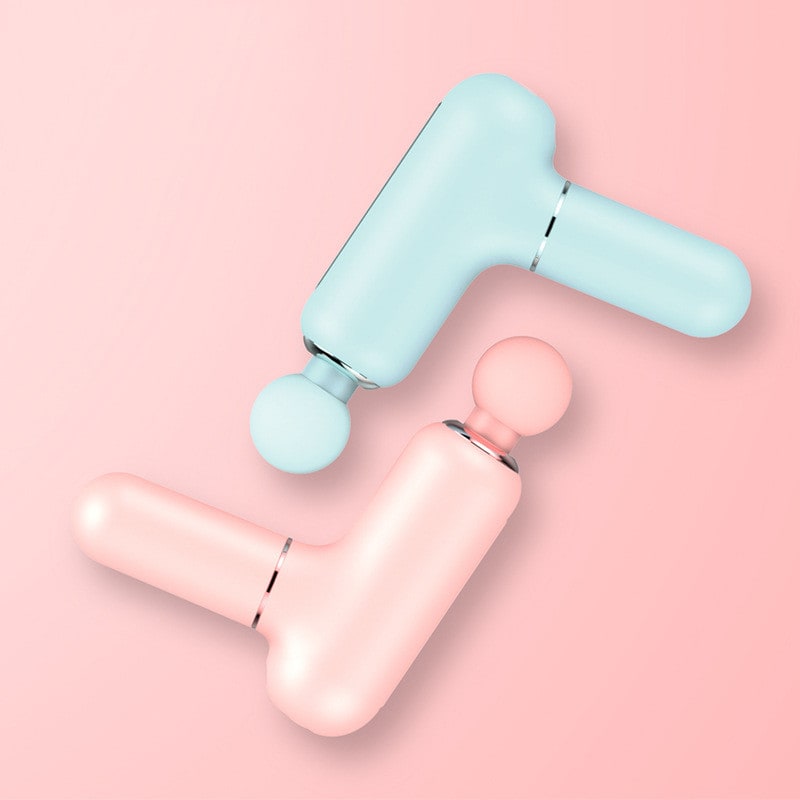 Portable Deep Tissue Massage Device with Four Versatile Heads