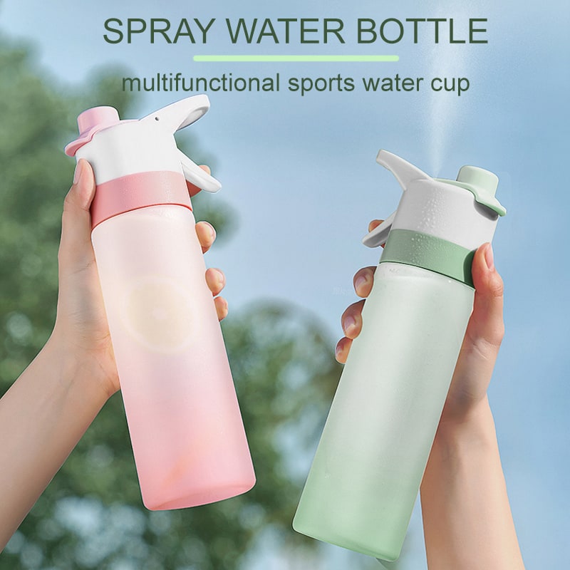 ChillMist Hydration Bottle – Insulated Spray and Sip Design