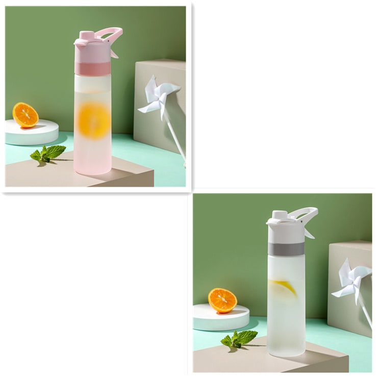 ChillMist Hydration Bottle – Insulated Spray and Sip Design
