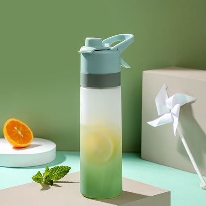 ChillMist Hydration Bottle – Insulated Spray and Sip Design