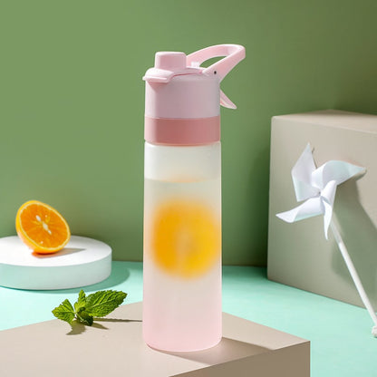 ChillMist Hydration Bottle – Insulated Spray and Sip Design