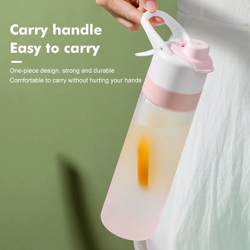 ChillMist Hydration Bottle – Insulated Spray and Sip Design