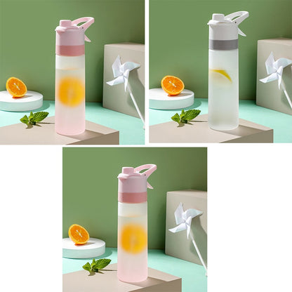 ChillMist Hydration Bottle – Insulated Spray and Sip Design