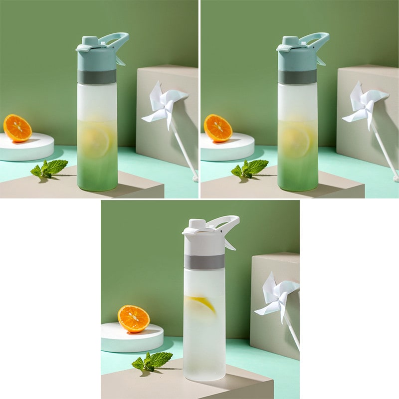 ChillMist Hydration Bottle – Insulated Spray and Sip Design