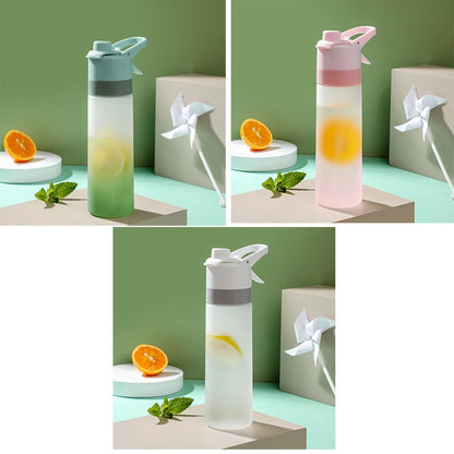 ChillMist Hydration Bottle – Insulated Spray and Sip Design