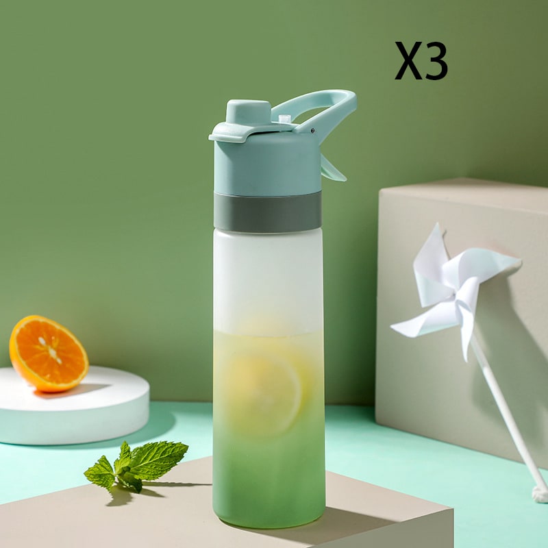 ChillMist Hydration Bottle – Insulated Spray and Sip Design