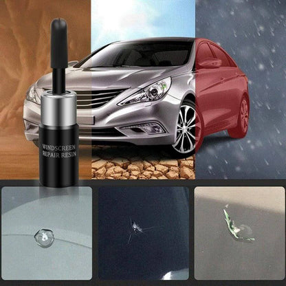 Glass Repair Kit for Cracked Surfaces