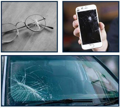 Glass Repair Kit for Cracked Surfaces