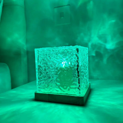 Colorful Aurora Borealis Cube with 16 Dancing Light Effects