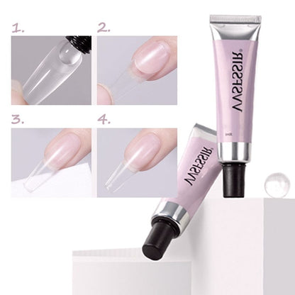 All-in-One Nail Adhesive Kit with UV Lamp and Remover