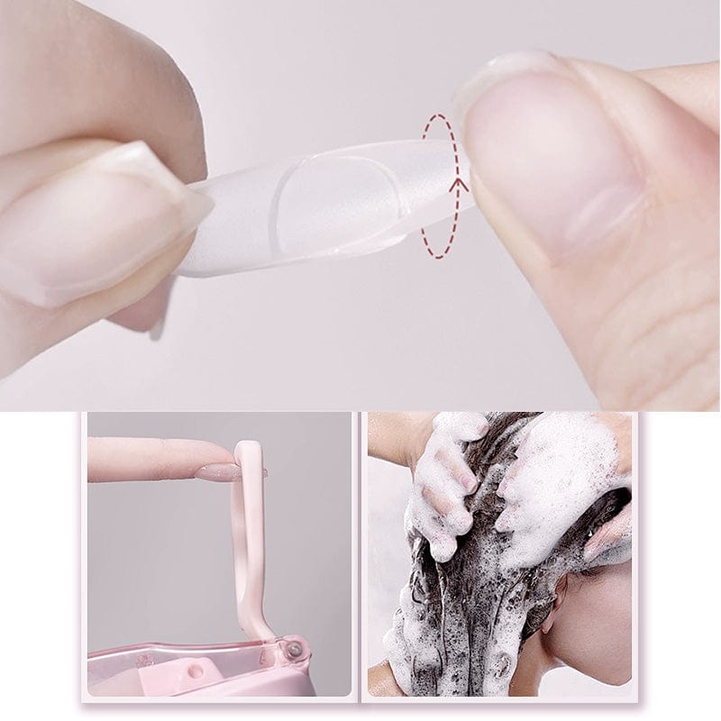 All-in-One Nail Adhesive Kit with UV Lamp and Remover