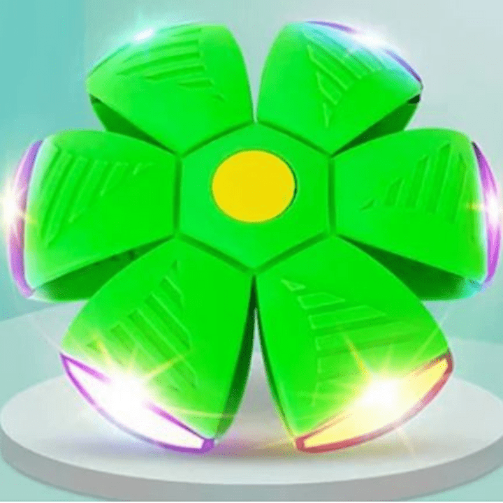 Dynamic 2-in-1 Fetch Toy: Frisbee & Ball Combo