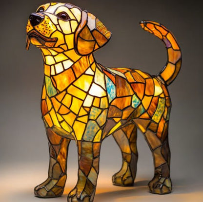 Artistic LED Night Light for Dogs – Home Decor Accent Lamp