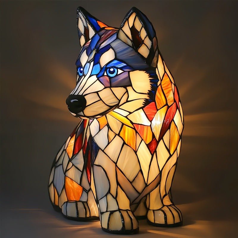 Artistic LED Night Light for Dogs – Home Decor Accent Lamp