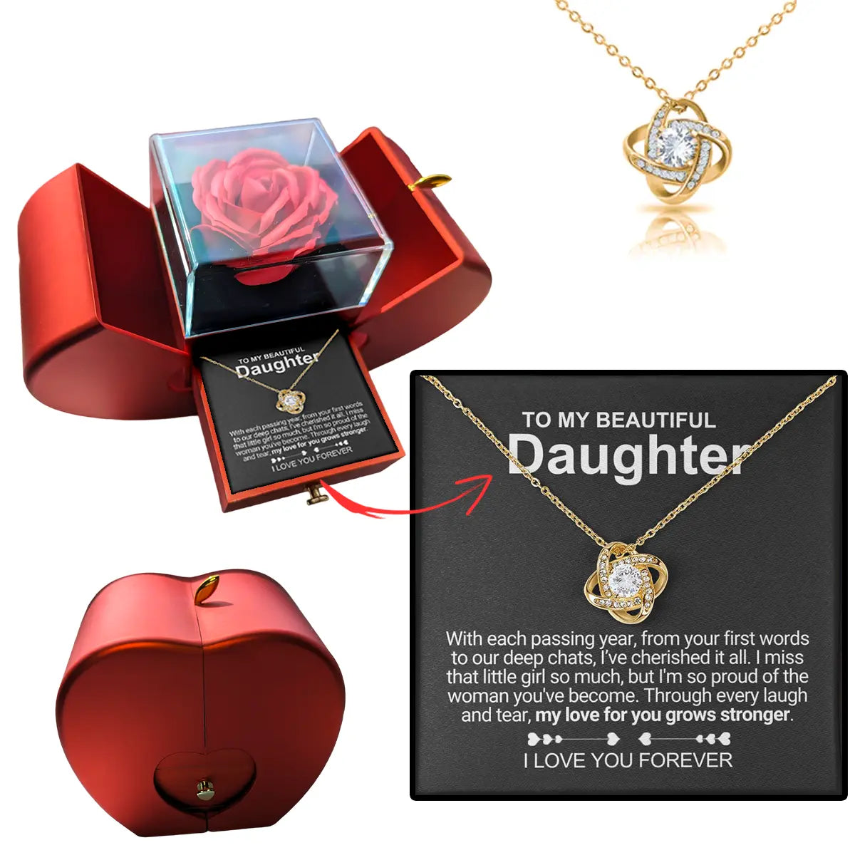 Eternal Bloom - Stunning Jewelry and Sentiment Set