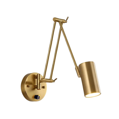 LED Wall Lamp with Dimmable Feature - Modern Creative Study Rocker