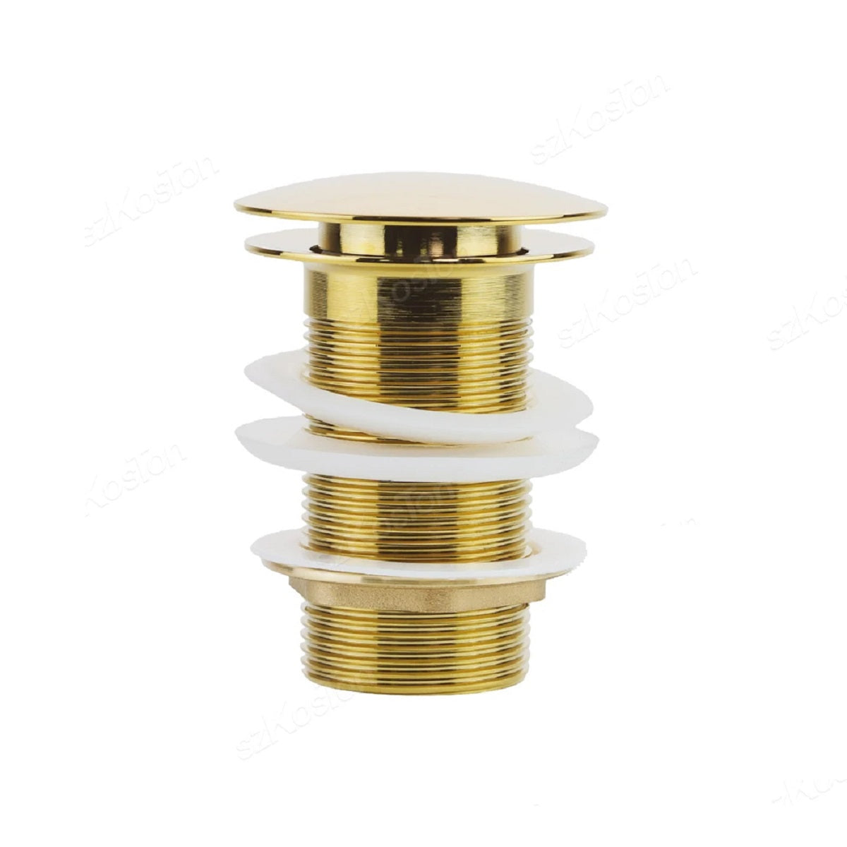 Brass Pop-Up Drain Stopper - Leak-Proof and Easy Installation