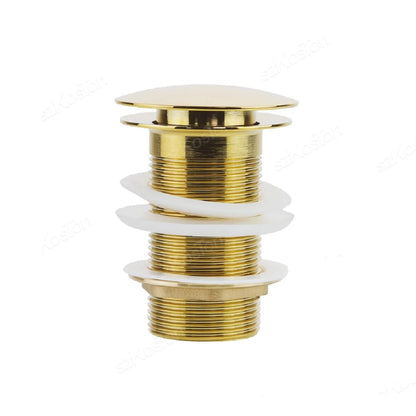 Brass Pop-Up Drain Stopper - Leak-Proof and Easy Installation