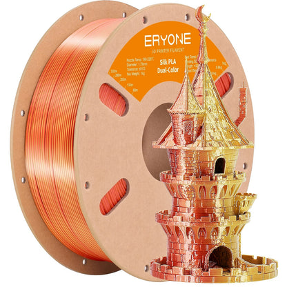 Dual-Color PLA Filament for 3D Printing