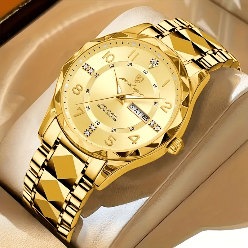 Waterproof Multifunctional Sports Watch for Men - Titanium