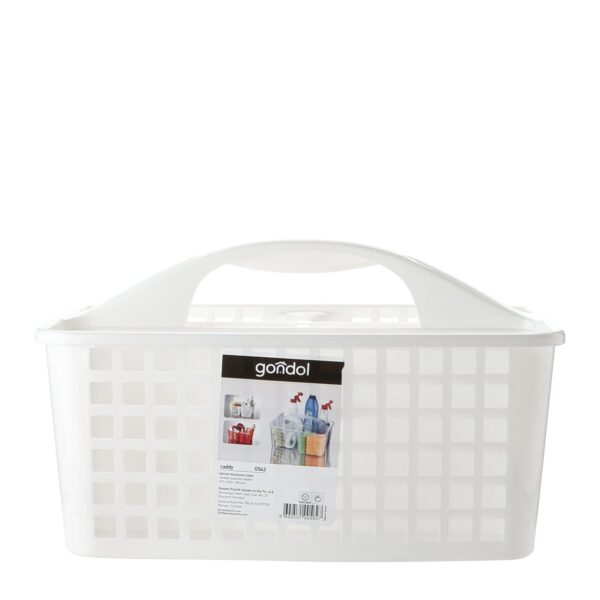 Versatile Triple-Section Storage Basket